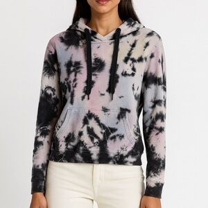 NSF Black Pink‎ Cotton Tye Dye Hoodie Sweater Medium